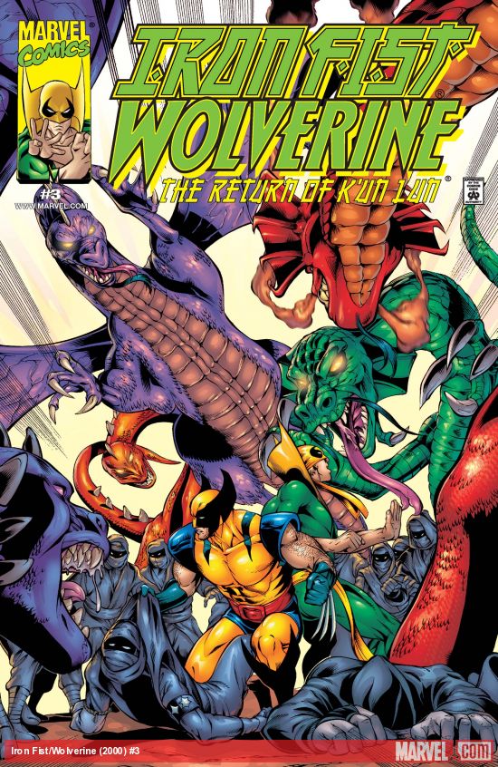 Iron Fist/Wolverine (2000) #3