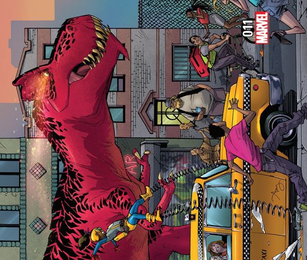 cover from Moon Girl and Devil Dinosaur (2015) #11