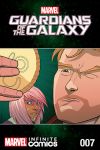 cover to GUARDIANS OF THE GALAXY: AWESOME MIX INFINITE COMIC (2016) #7