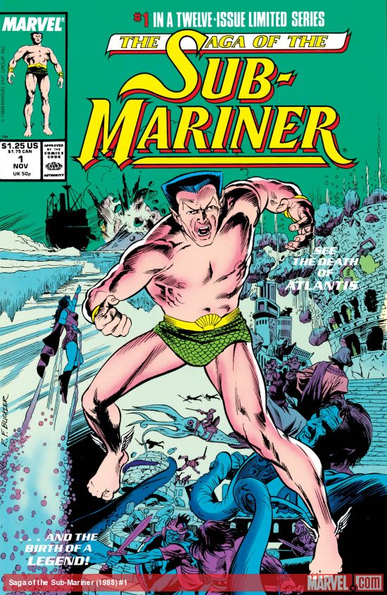 Saga of the Sub-Mariner (1988) #1
