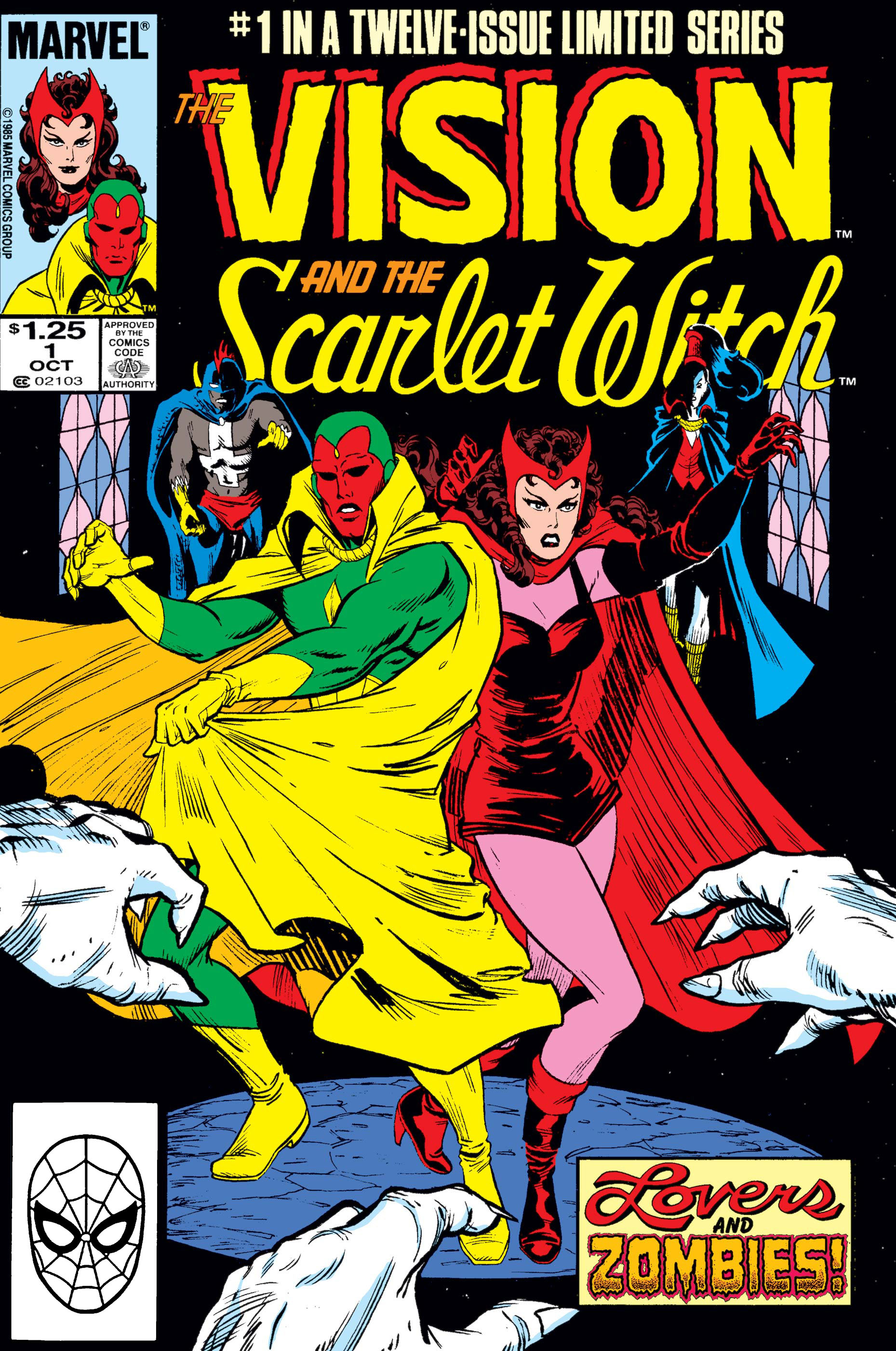 Read online The Vision and the Scarlet Witch (1985) comic - Issue #1