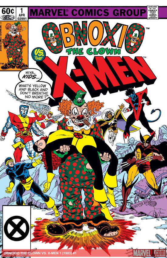 Obnoxio The Clown vs. X-Men (1983) #1