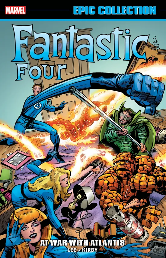 洋書 FANTSTIC FOUR AT WAR WITH ATLANTIS Fantastic Four Epic Collection: At War With Atlantis (Trade