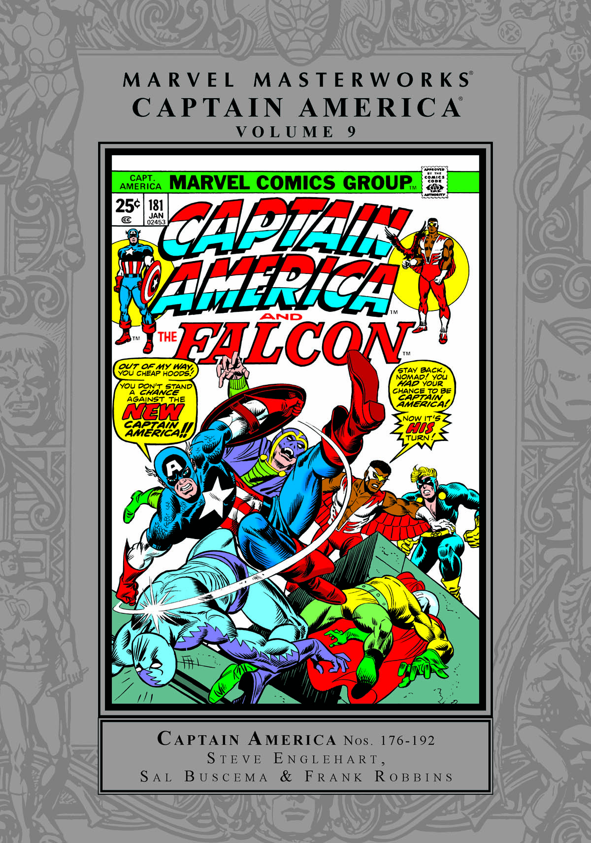Marvel Masterworks: Captain America Vol. 9 (Trade Paperback)
