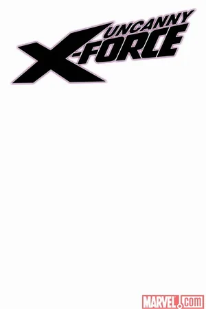 Uncanny X-Force (2010) #1 (BLANK COVER VARIANT)