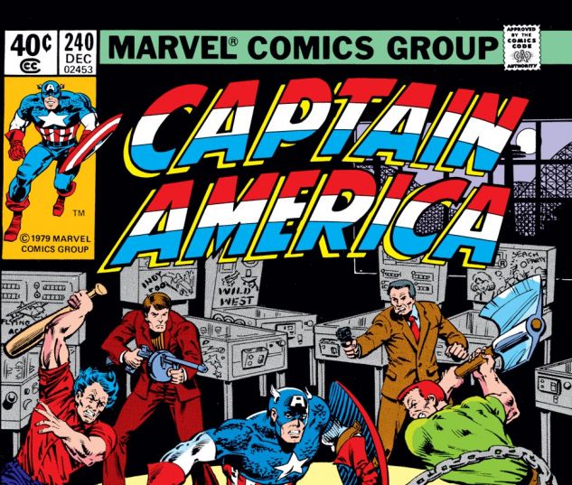Captain America (1968) #240 Cover