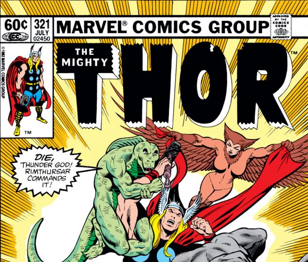 Thor (1966) #321 Cover