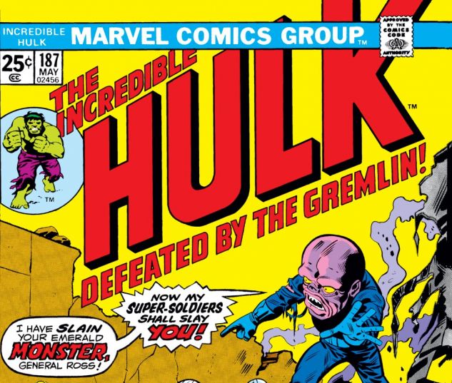 Incredible Hulk (1962) #187 Cover