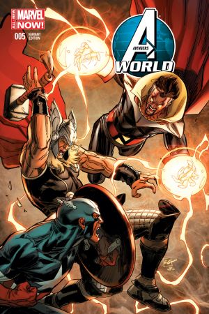 Avengers World #5  (GARNEY CAPTAIN AMERICA TEAM-UP VARIANT)