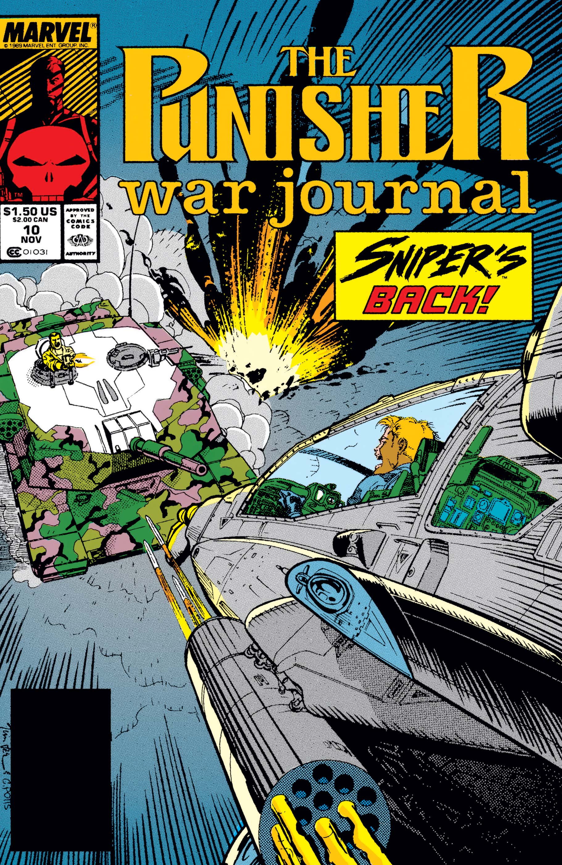 Punisher War Journal (1988) #10