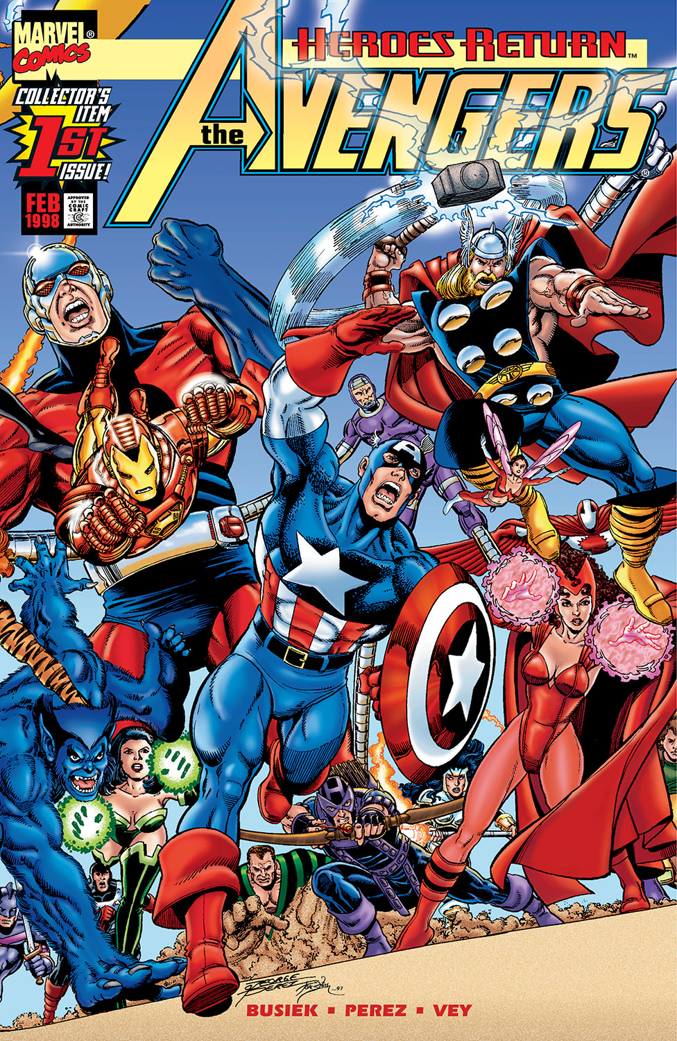 Avengers (1998) #1 | Comic Issues | Marvel
