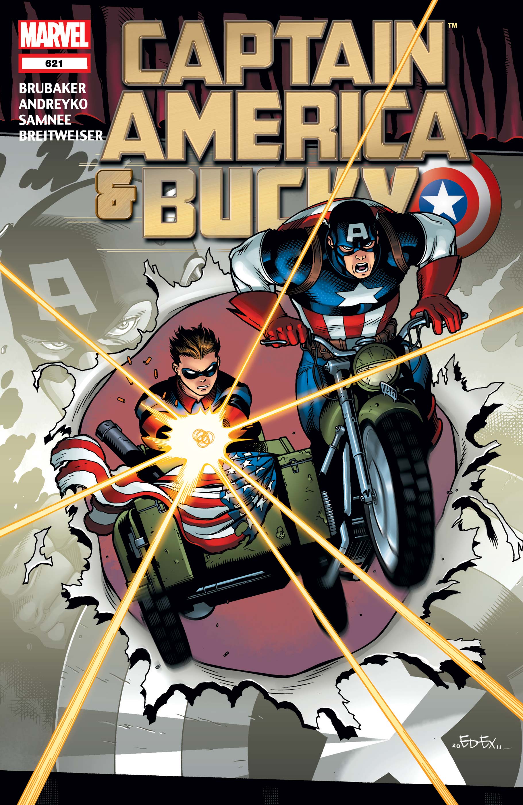 Captain America and Bucky (2011) #621
