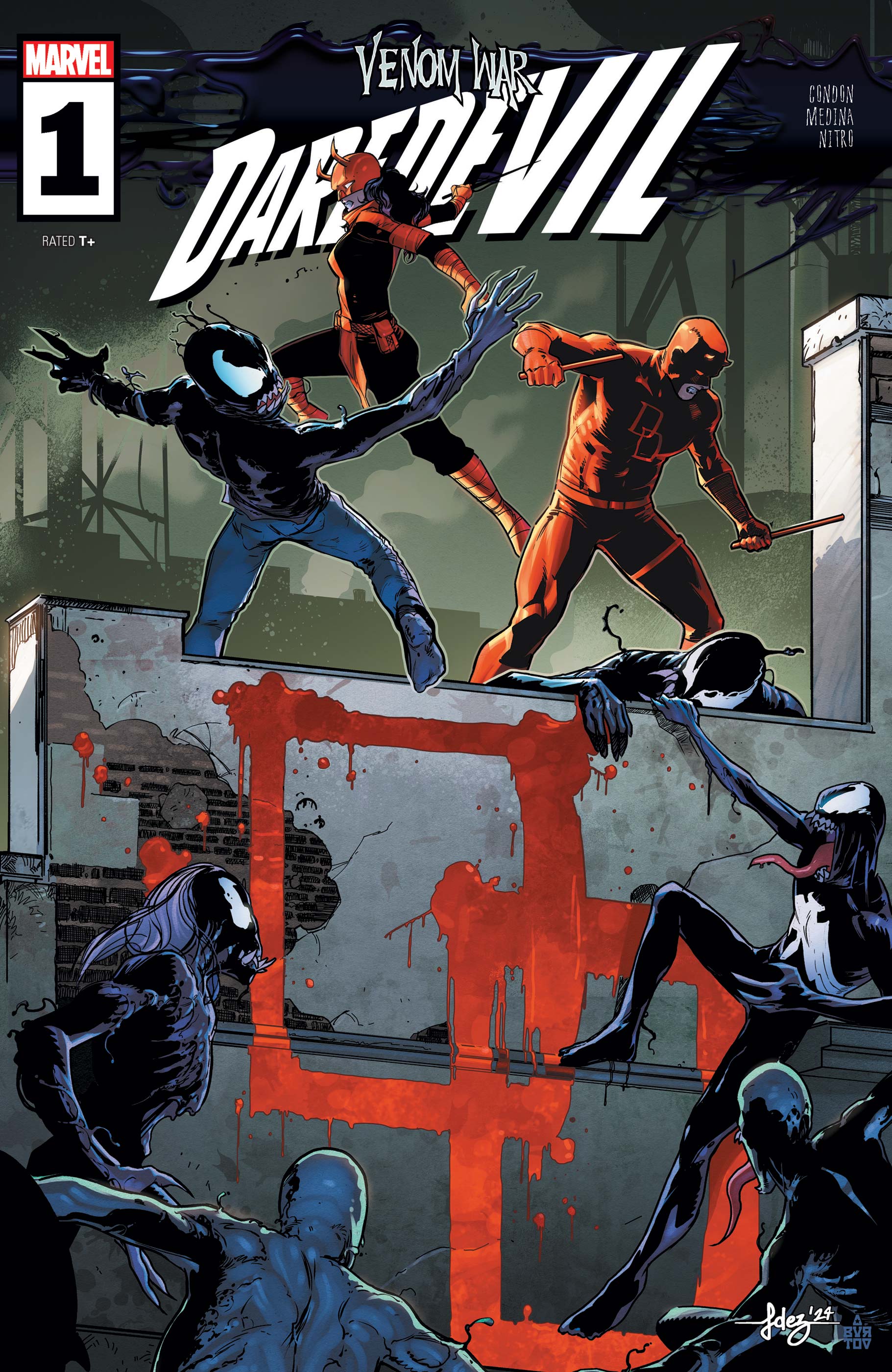 VENOM WAR: DAREDEVIL (2024) #1