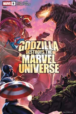 Godzilla Destroys the Marvel Universe (2025) #5