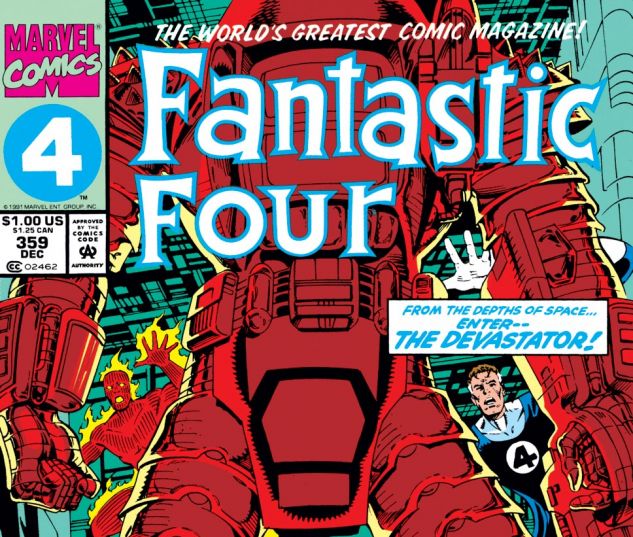 Fantastic Four (1961) #359 Cover