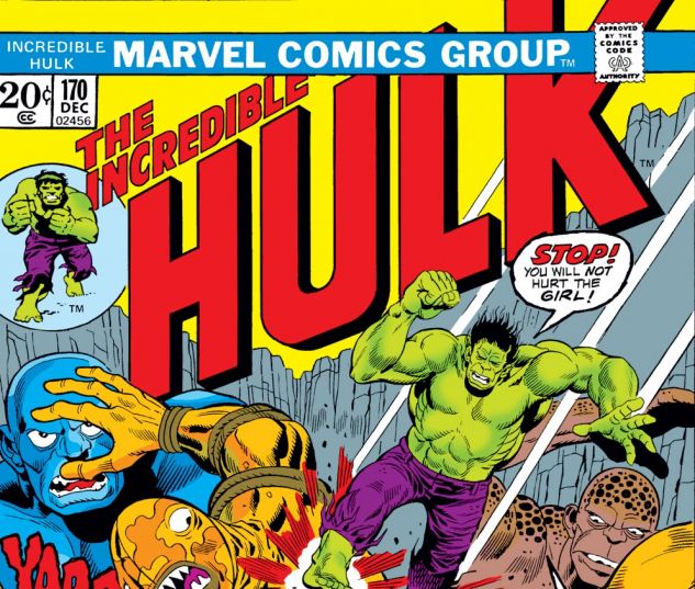 Incredible Hulk (1962) #170 Cover