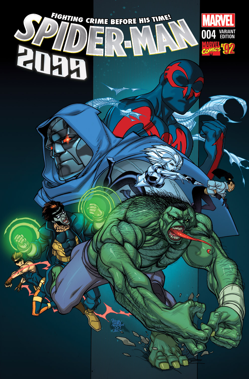 Spider-Man 2099 (2015) #4 (Ferry Marvel 92 Variant)