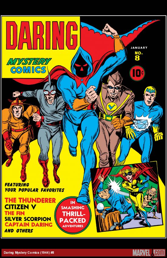 Daring Mystery Comics (1940) #8