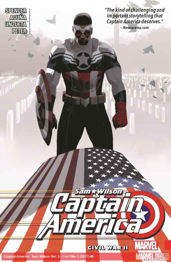 Captain America: Sam Wilson Vol. 3 - Civil War II (Trade Paperback)