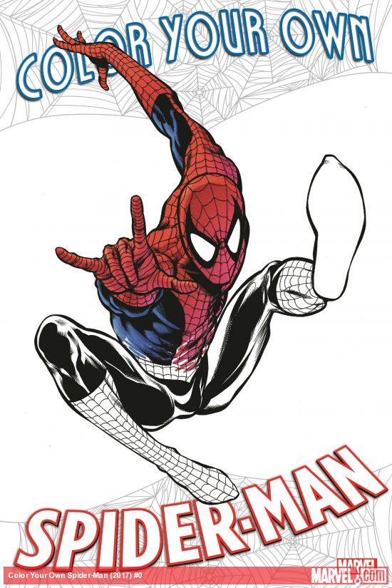 Color Your Own Spider-Man (Trade Paperback), Comic Issues, Comic Books