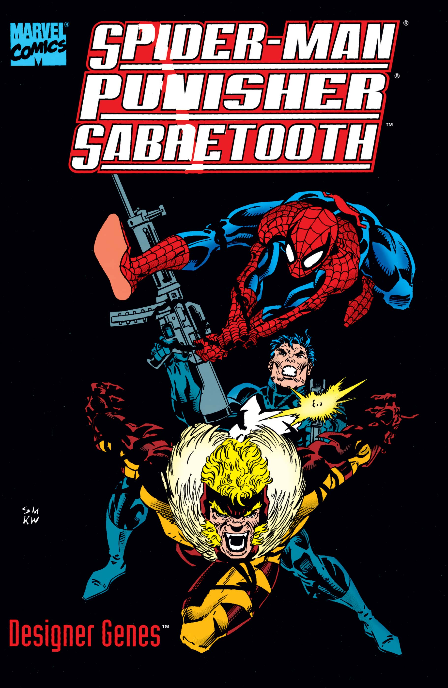 Spider-Man/Punisher/Sabretooth: Designer Genes (Trade Paperback)