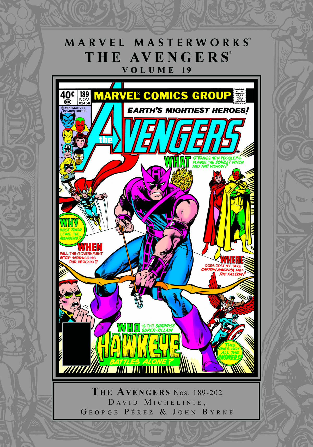 Marvel Masterworks: The Avengers Vol. 19 (Trade Paperback)