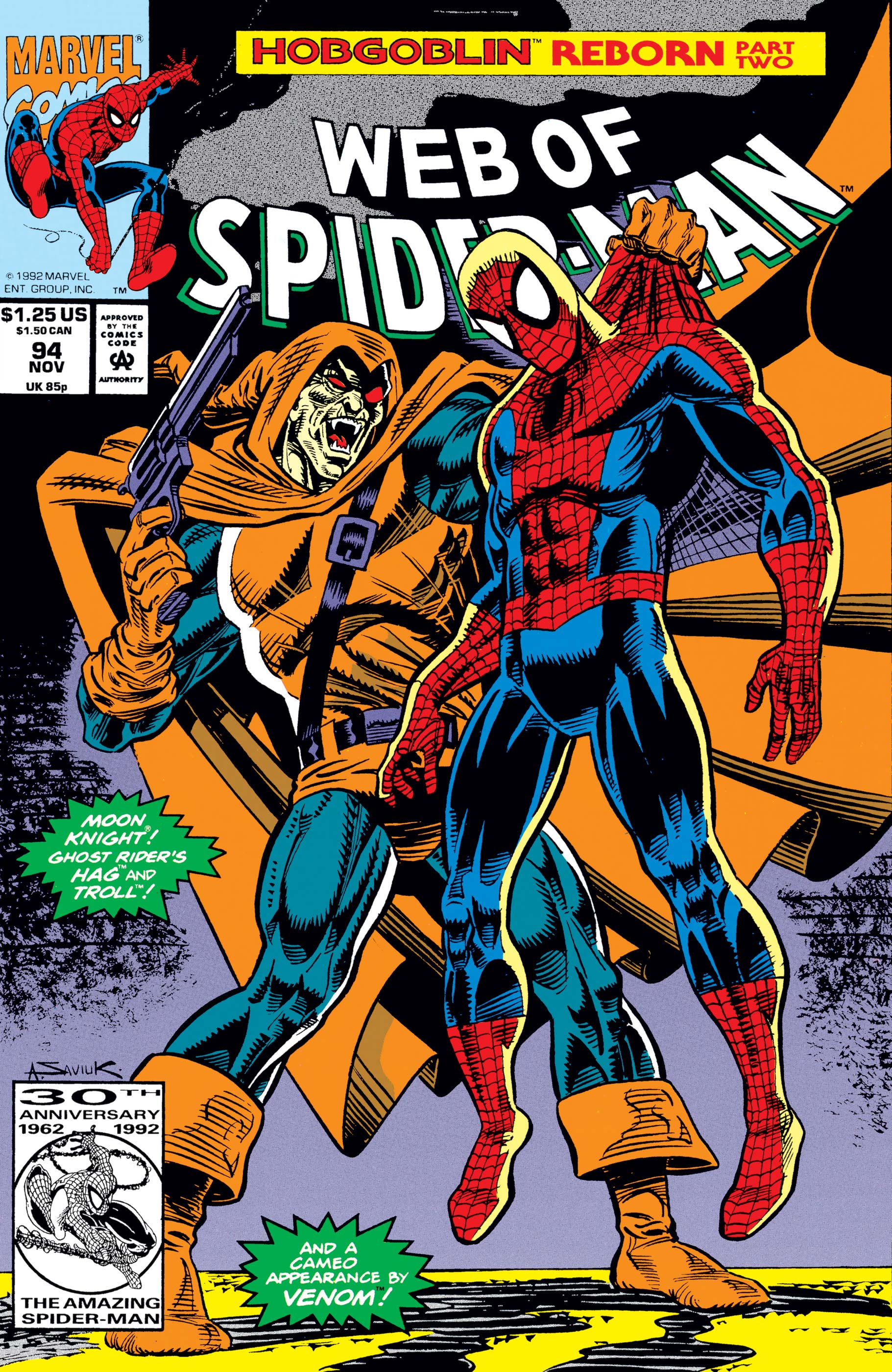 Web of Spider-Man (1985) #94