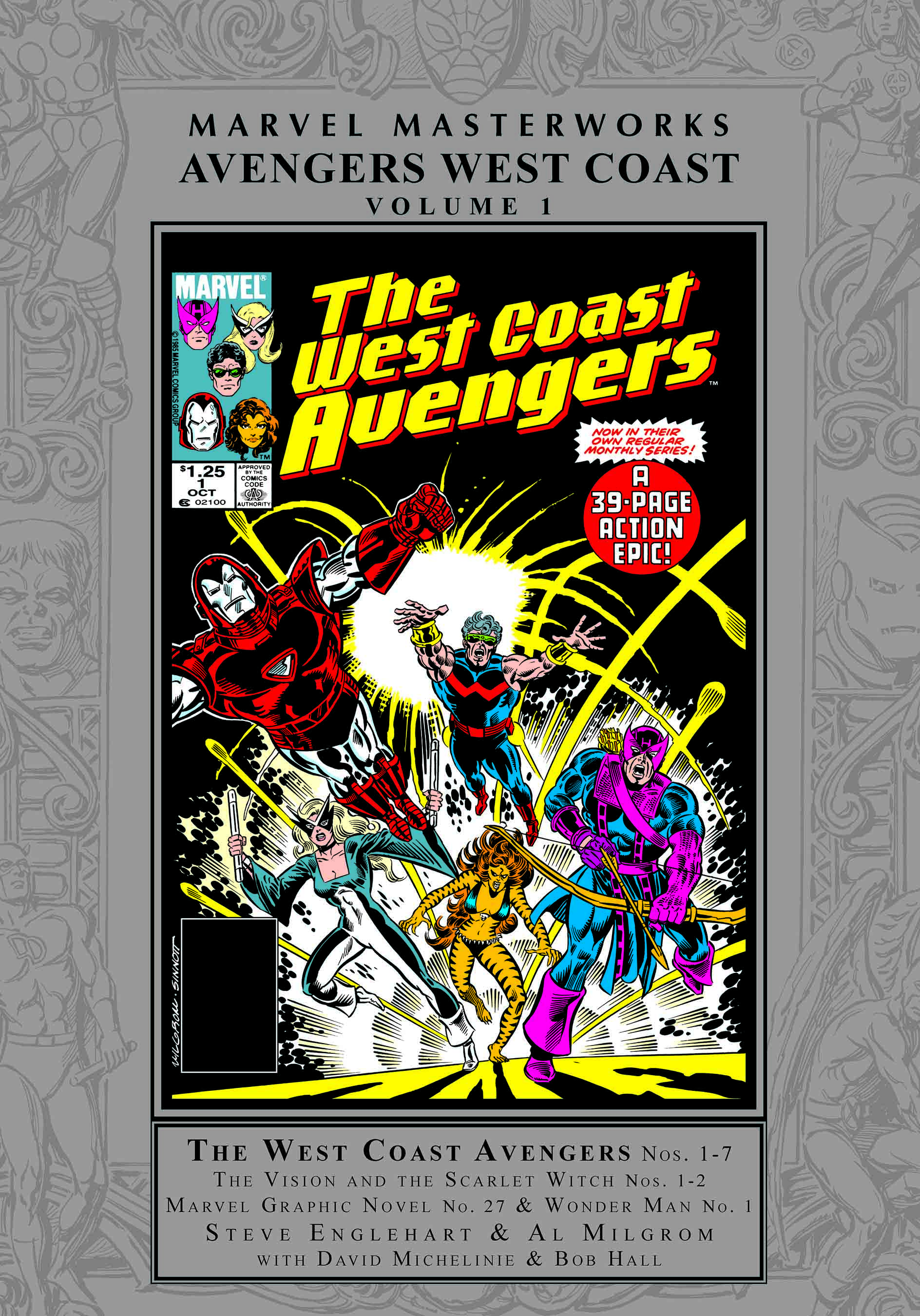 MARVEL MASTERWORKS: AVENGERS WEST COAST VOL. 1 (Hardcover)