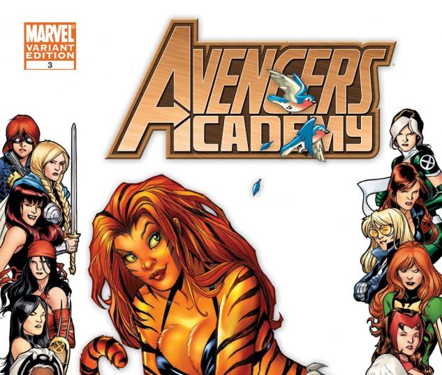 Avengers Academy (2010) #3, Women of Marvel Variant