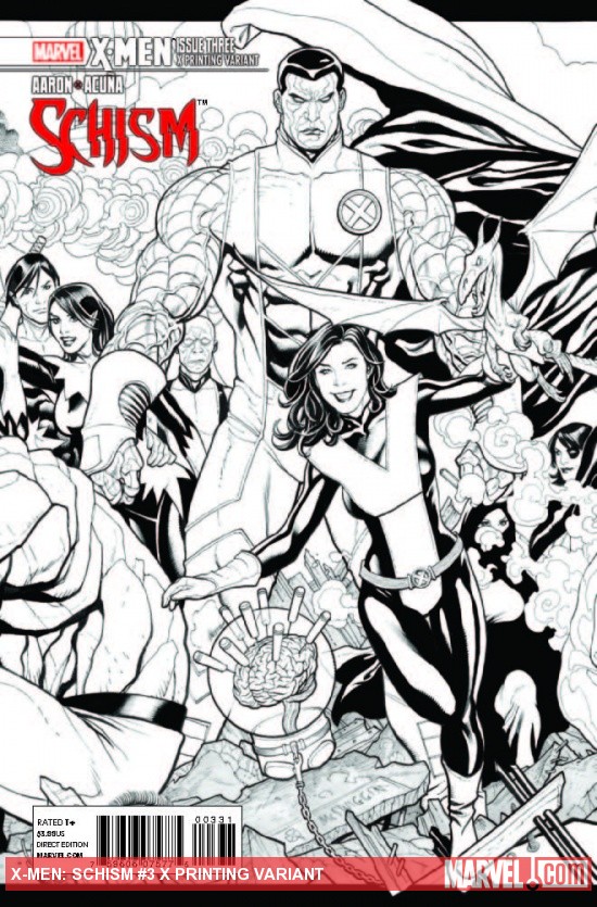 X-Men: Schism (2011) #3 (X Printing Variant)