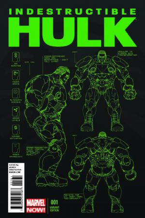 Indestructible Hulk (2012) #1 (Yu Design Variant)