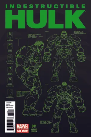 Indestructible Hulk (2012) #1 (Yu Design Variant)