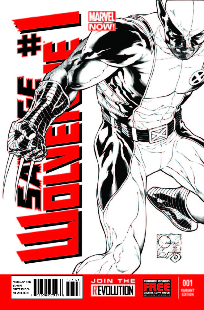 Savage Wolverine (2013) #1 (Quesada Sketch Variant)