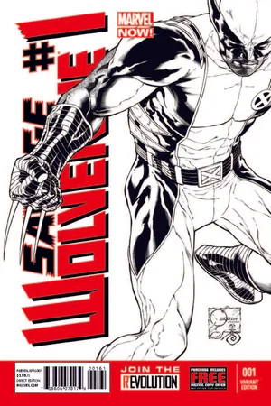Savage Wolverine (2013) #1 (Quesada Sketch Variant)