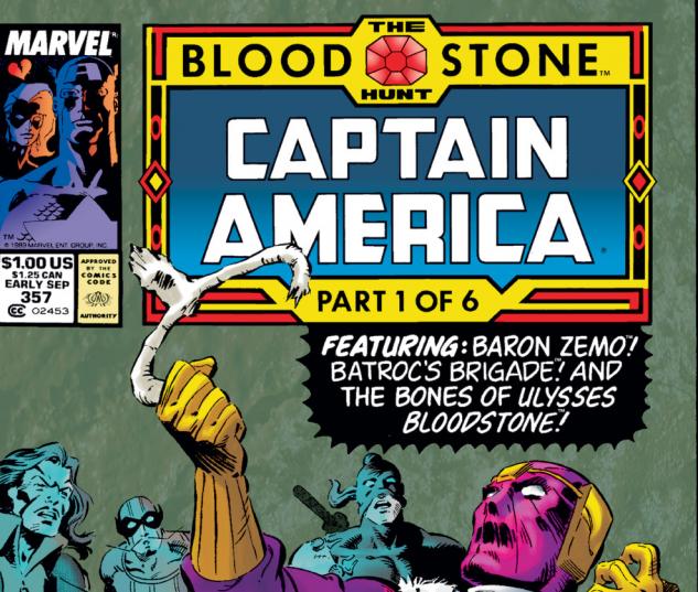 Captain America (1968) #357 Cover