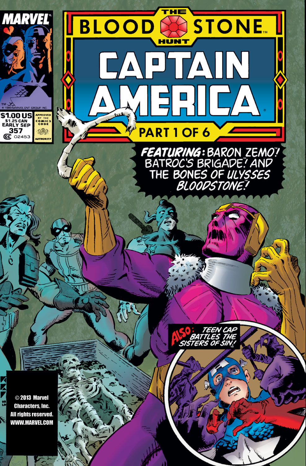 Captain America (1968) #357