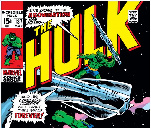 Incredible Hulk (1962) #137 Cover