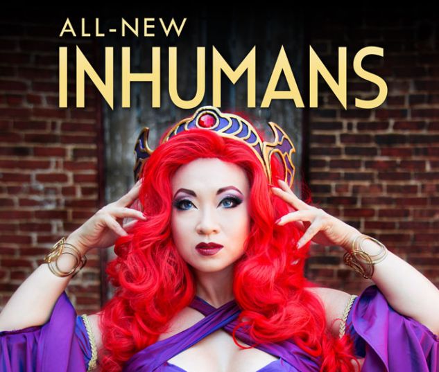 All-New Inhumans #1 variant art by Yaya Han