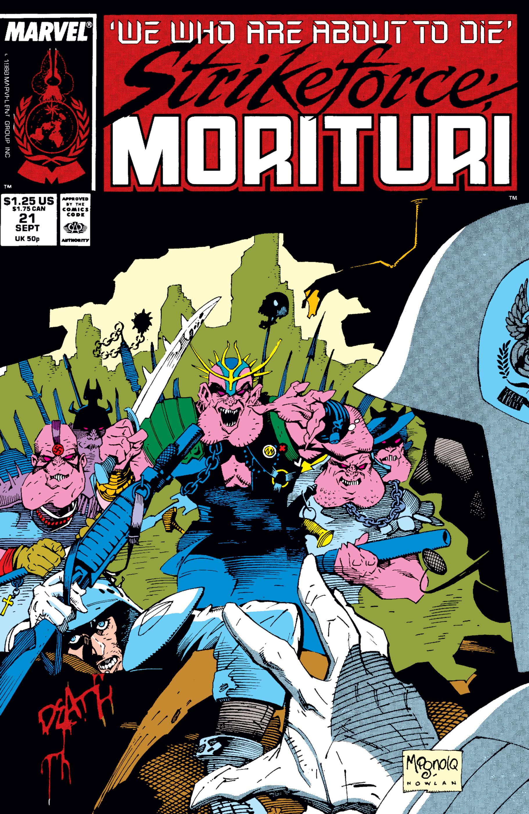 Strikeforce: Morituri (1986) #21