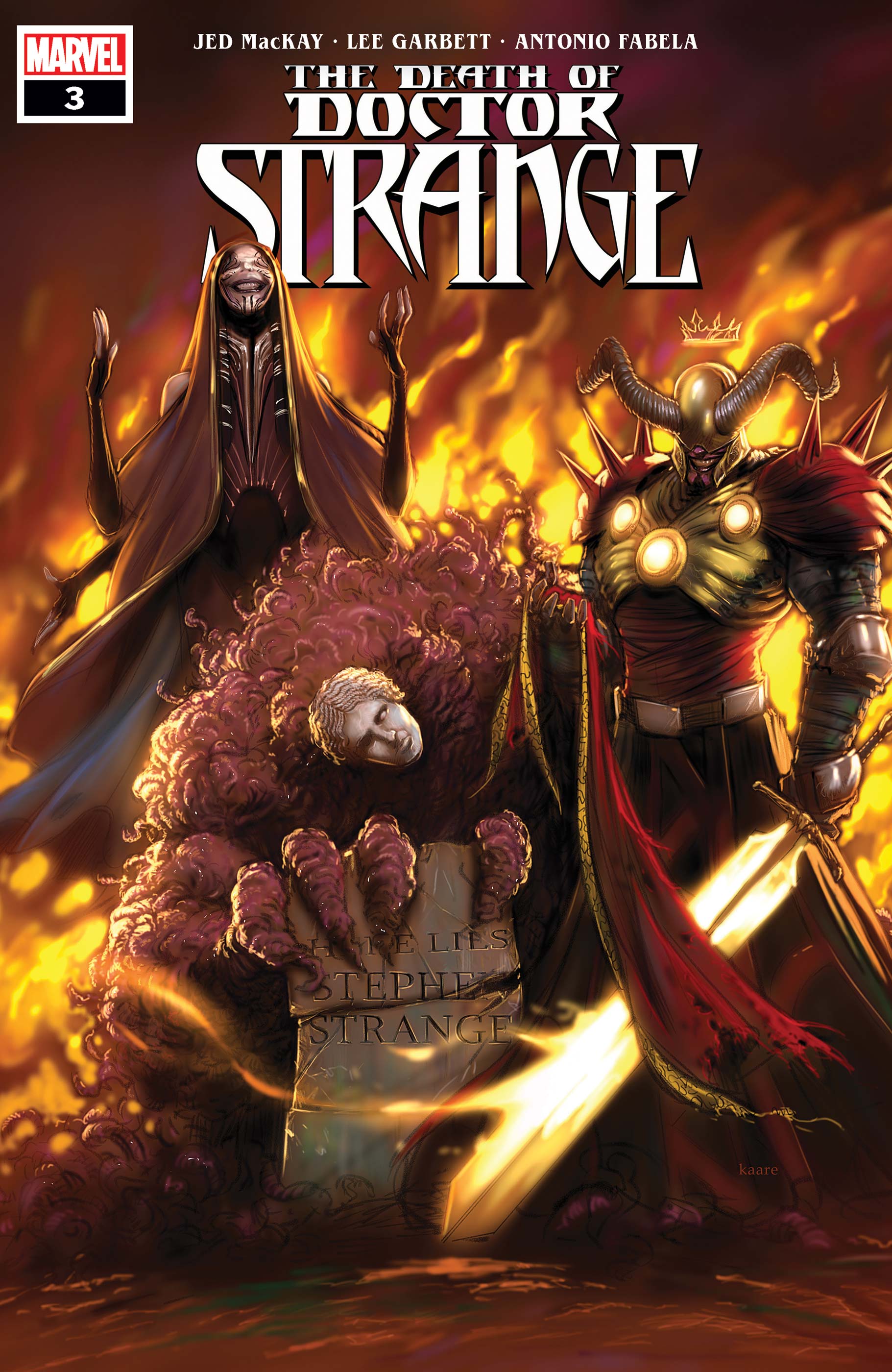 Death of Doctor Strange (2021) #3 (Variant), Comic Issues