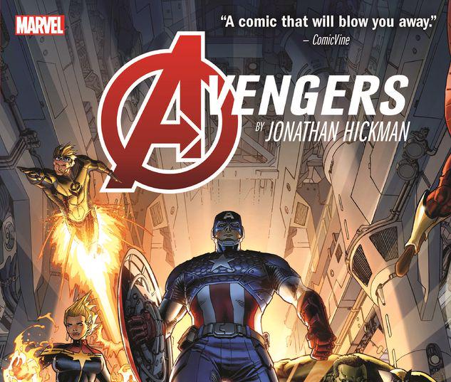 AVENGERS BY JONATHAN HICKMAN OMNIBUS VOL. 1 HC WEAVER COVER [NEW PRINTING] #1