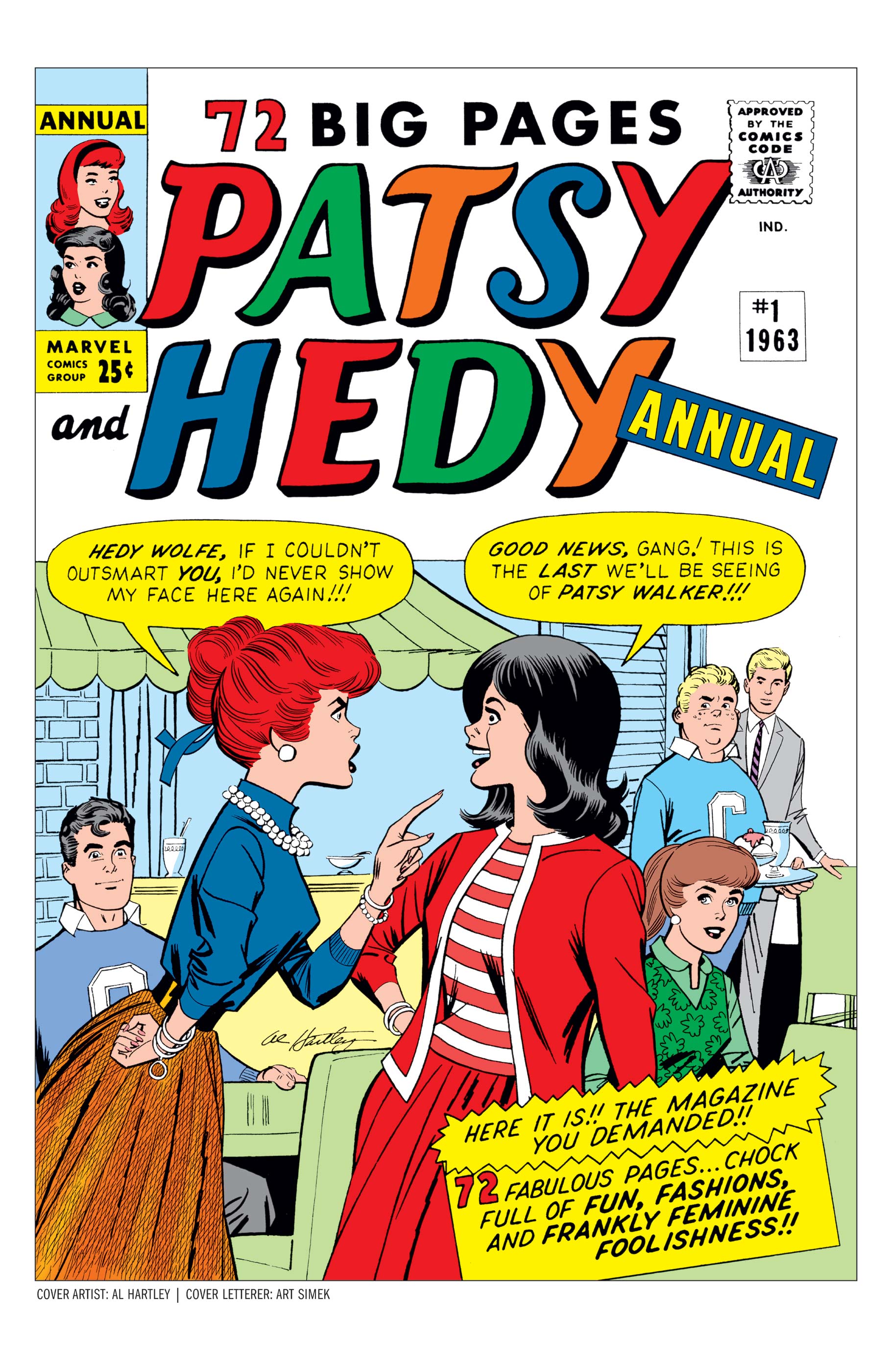 Patsy and Hedy Annual (1963) #1