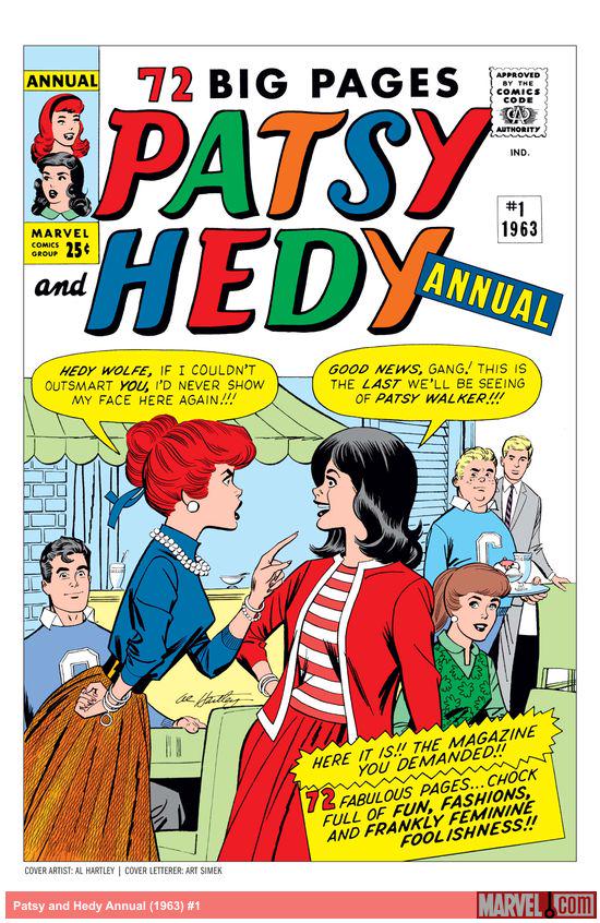Patsy and Hedy Annual (1963) #1