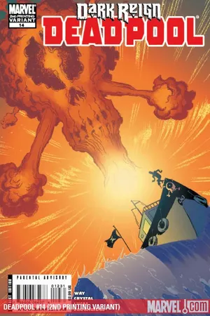 Deadpool (2008) #14 (2ND PRINTING VARIANT)