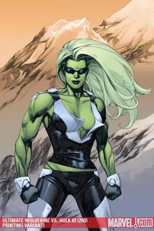 Ultimate Wolverine Vs. Hulk (2005) #3 (Variant)