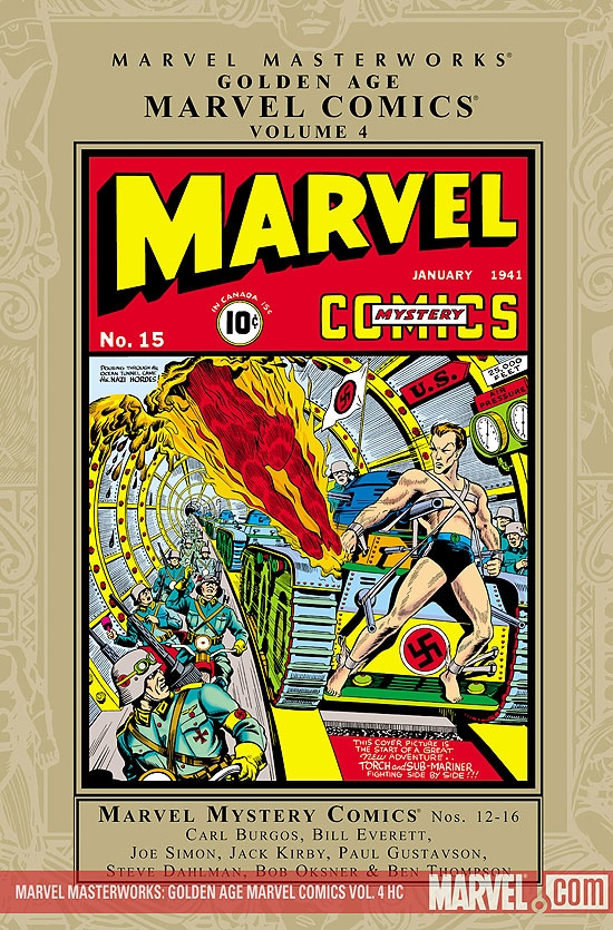 MARVEL MASTERWORKS: GOLDEN AGE MARVEL COMICS VOL. 4 HC (Hardcover)