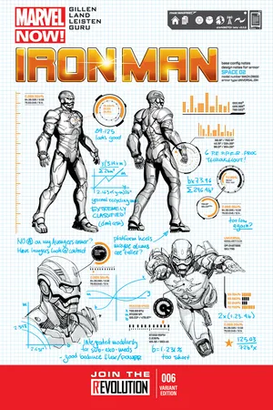 Iron Man (2012) #6 (Mcniven Design Variant)