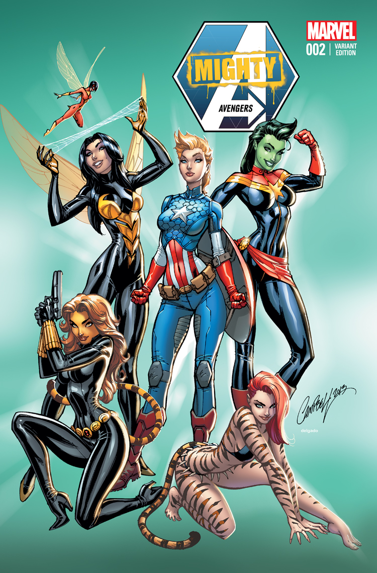Mighty Avengers (2013) #2 (Campbell Avengers Cosplay Variant)