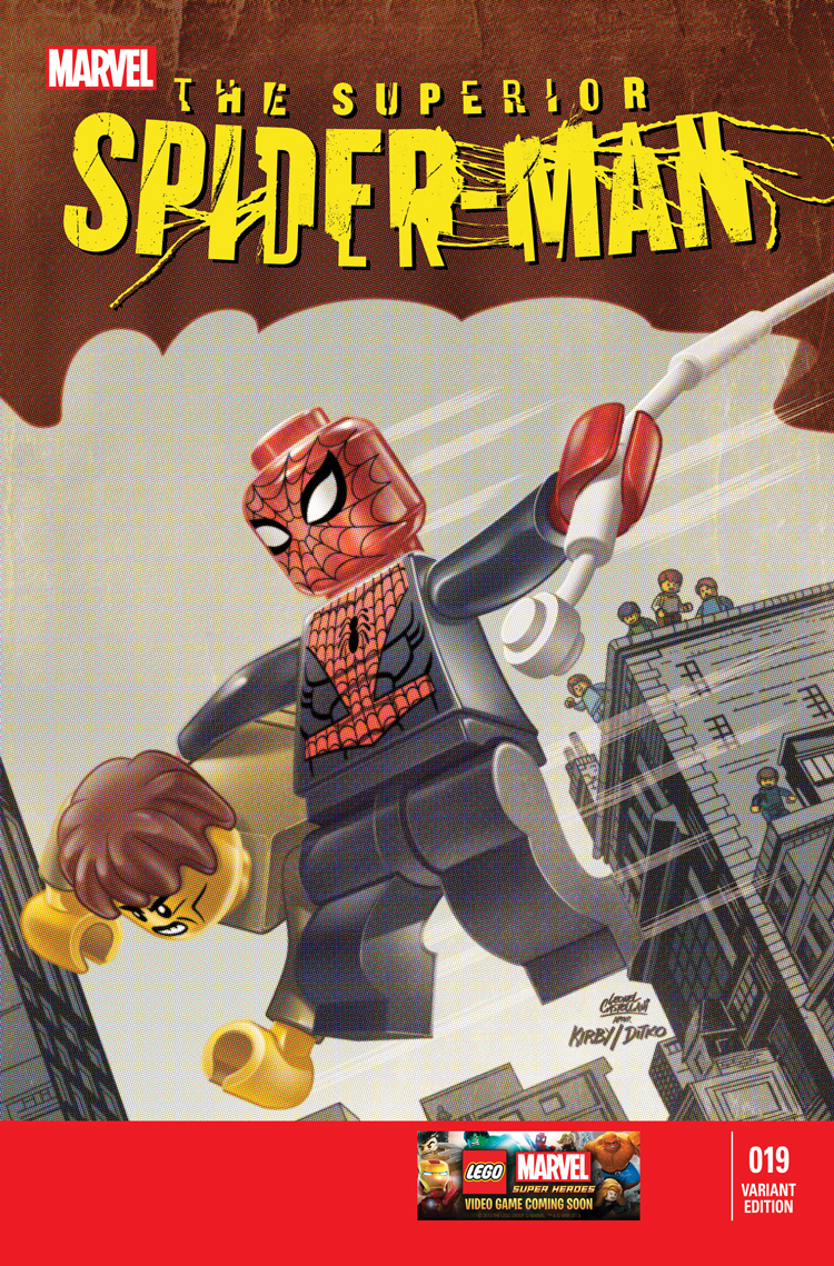 Superior Spider-Man (2013) #19 (Castellani Lego Variant) | Comic Issues |  Marvel