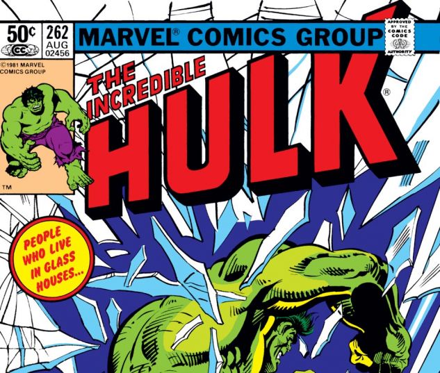 Incredible Hulk (1962) #262 Cover